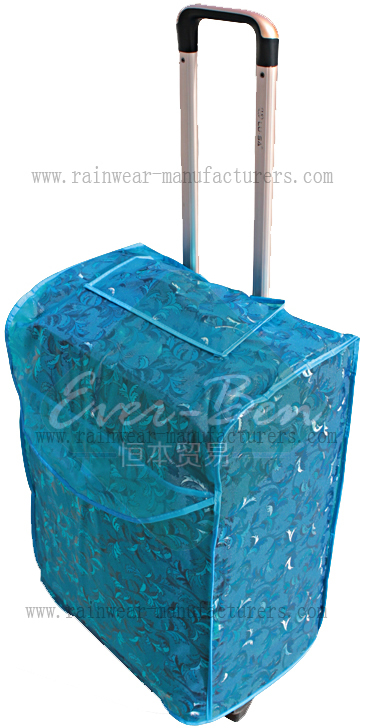 Plastic waterproof luggage bag cover